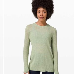 Lululemon Sincerely Yours Sweater in Heathered Springtime